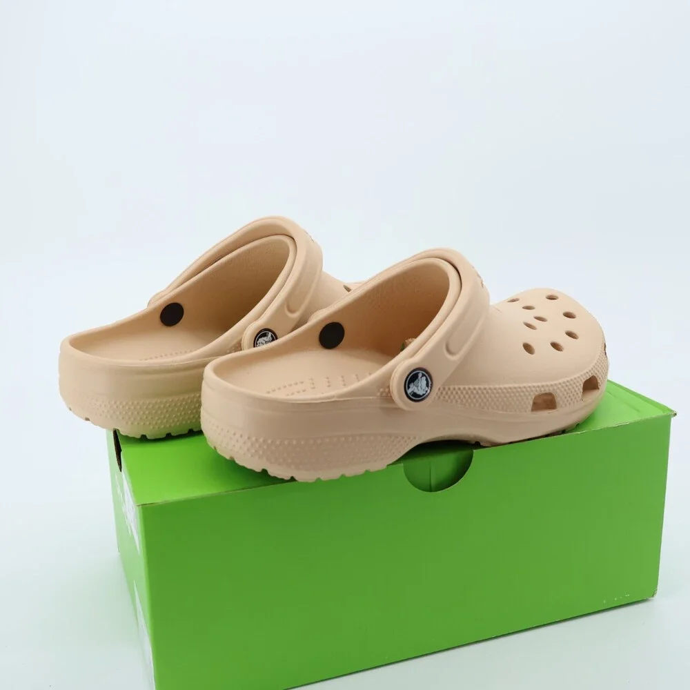 Crocs Classic Clog Kids Size J6 Shitake Tan New In Box EUR 38-39